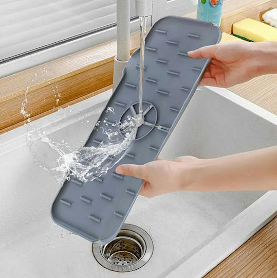 Alista Home Θήκη για σφουγγάρι από Πλαστικό Γκρι 36.5x14cm