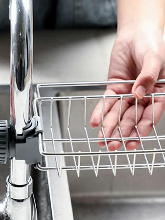 Alista Home Suport Pentru Burete Din Oțel Inoxidabil Gri