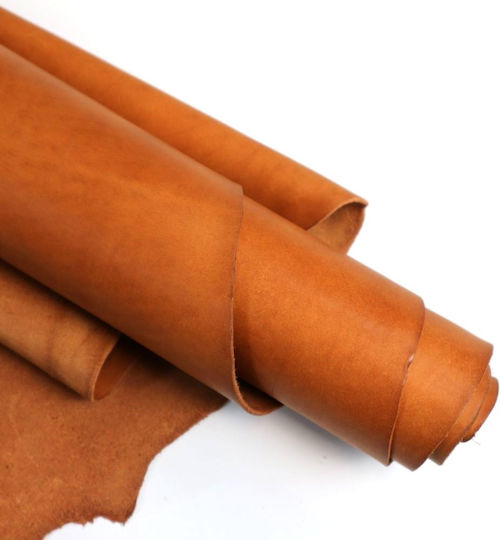 Vegetable Tanned Leather Belly Vtb002 1.00–1.20m² Natural Tan