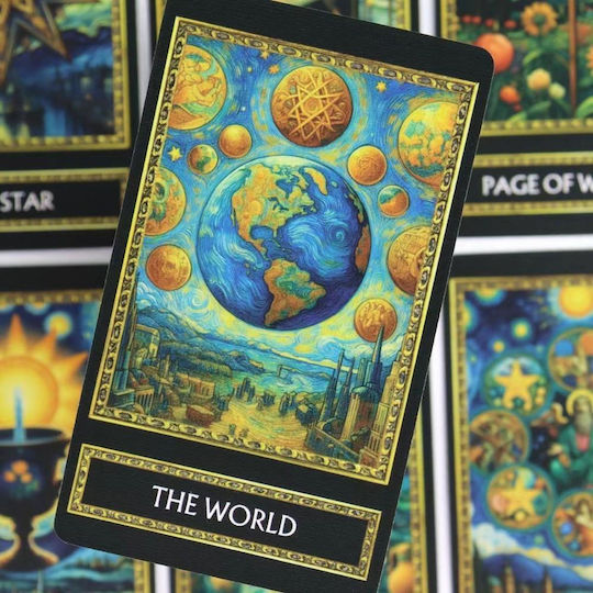 Κάρτες Ταρώ Van Gogh Tarot 10,5cm 78 Εικονογραφημένες Κάρτες