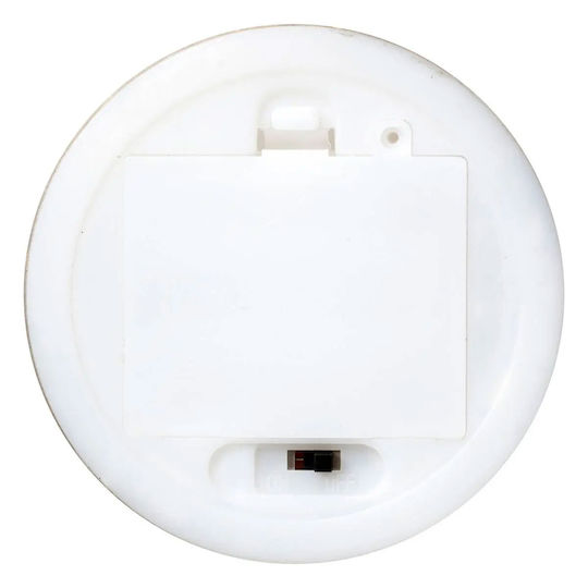 Illuminated Santa Claus Battery White 15x9x9cm