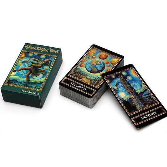 Κάρτες Ταρώ Van Gogh Tarot 10,5cm 78 Εικονογραφημένες Κάρτες