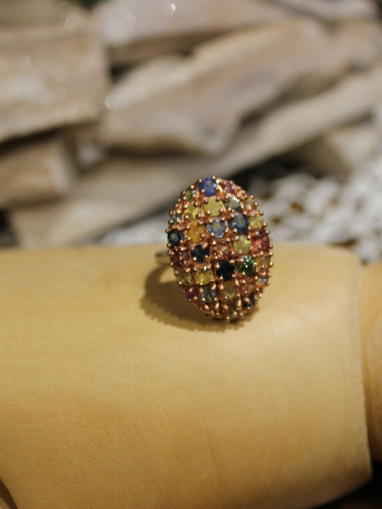 Natural 925 Silver Sapphire Ring Songea 12 3
