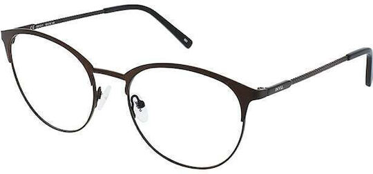 Invu Prescription Eyeglass Frames Brown B3212C