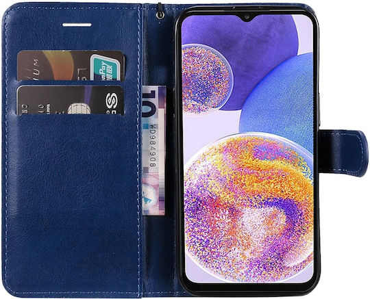 Book Leather / Plastic Blue (Samsung all Book type models)