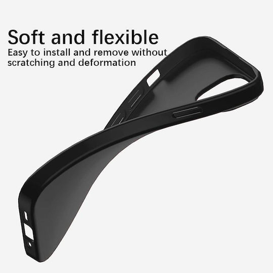 Samsung Back Cover Σιλικόνης 1mm Μαύρο (Samsung all models)