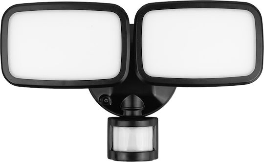 Maclean Energy Επιτοίχιο Εξωτερικό Φωτιστικό LED IP65 20W με Φυσικό Λευκό Φως