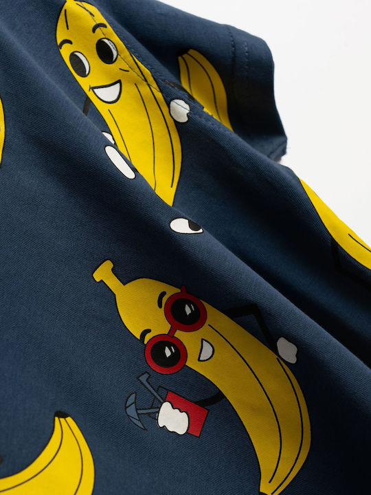 Funky Kinder-T-Shirt Blau