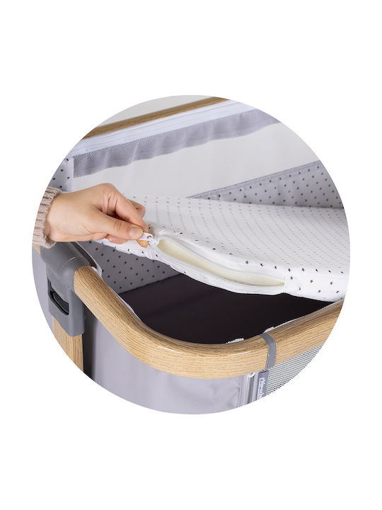 Chipolino Cradle-Park with Mattress and Wheels
