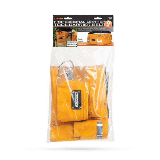Handy Professional Leather Tool Belt