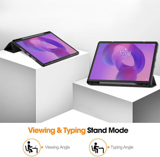 Revomag Flip Cover Neagră (Lenovo Idea Tab Plus 12.1" (2025))