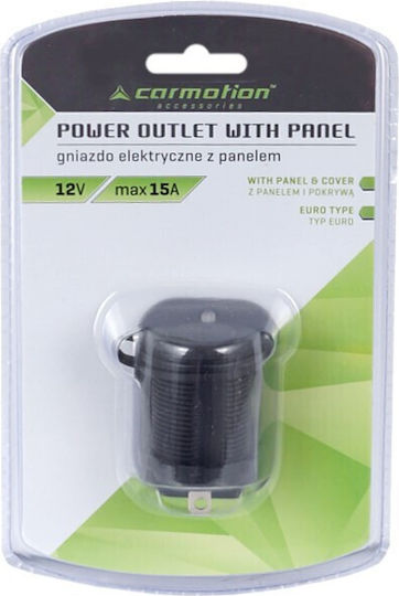 Euro 12v/24v Electric Socket Built-in Holder 58083