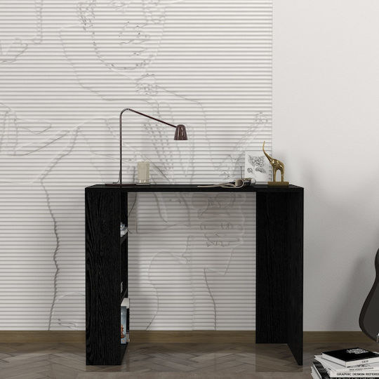 Birou Din Lemn Negru 90x40x73.8cm