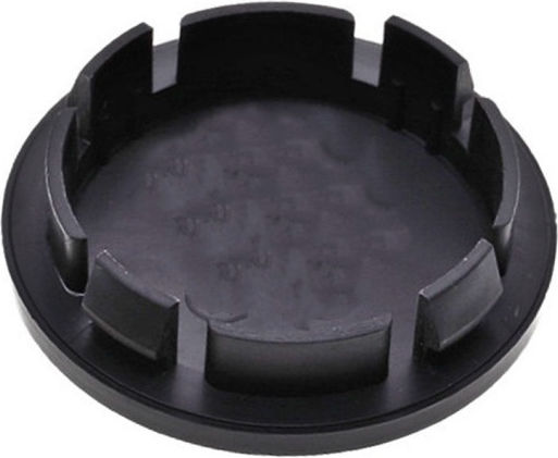 Set 4 Capace De Șuruburi Centrul Jantelor Din Aliaj Diametru 56 Mm Culoare Neagră