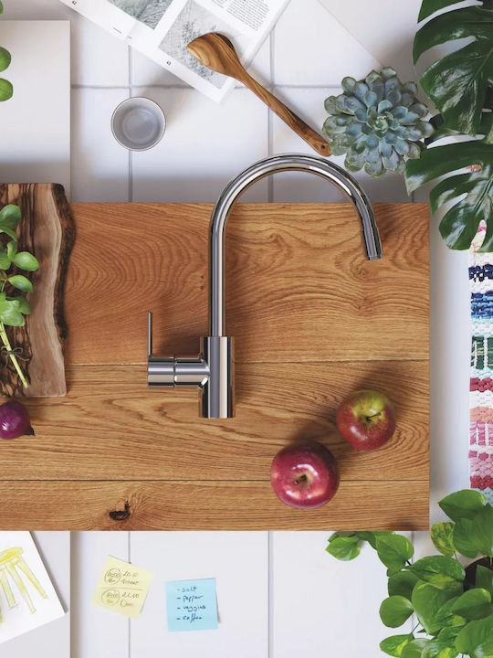 Grohe Πάγκου με Αποσπώμενο Ντουζ Ασημί 32671002 Grohe Πάγκου με Αποσπώμενο Ντουζ Ασημί 32671002
