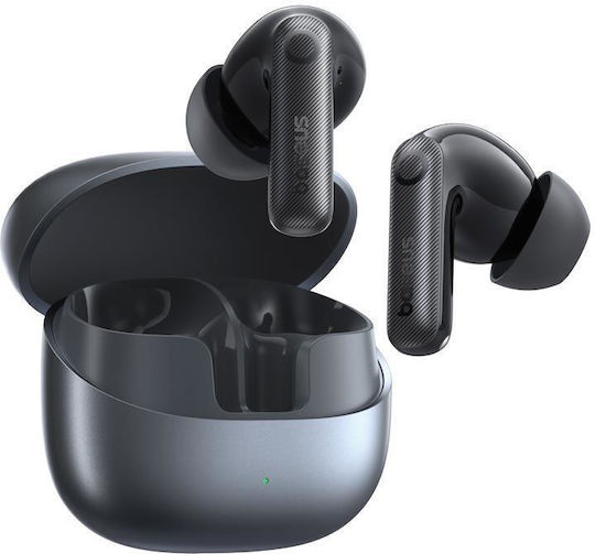 Baseus Bass EP10 Pro In-ear Bluetooth Handsfree Earphones with Sweat Resistance and Charging Case Black