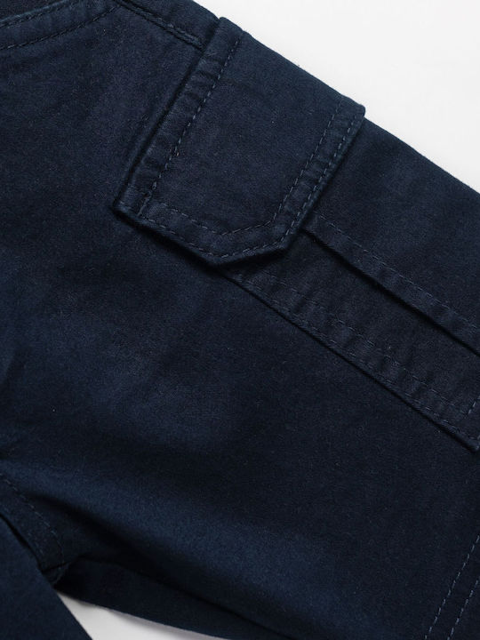 Kinder-Shorts/Bermudas Stoff Blau