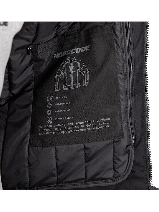 Nordcode Top speed WP Winter Men's Motorcycle Jacket Black/Dark Grey