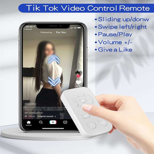 Selfie Controller Bluetooth Black