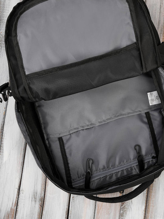 Paolo Peruzzi Backpack Αδιάβροχο Μαύρο