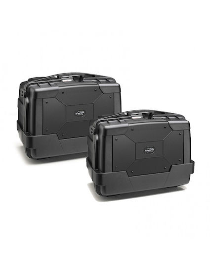 Kappa Moto Monokey Motorcycle Hard Side Case 46lt in Black Colour