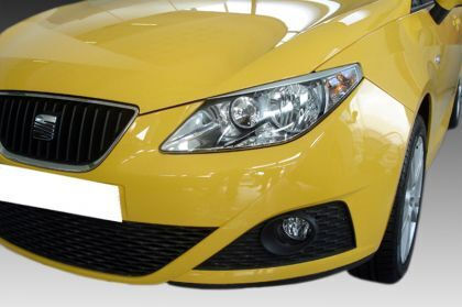 Motordrome Front Headlight Eyebrows for Seat Ibiza 6J 2008-2017