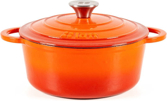 Lätt Home Oală Adâncă Din Fontă 2.8lt 22cm