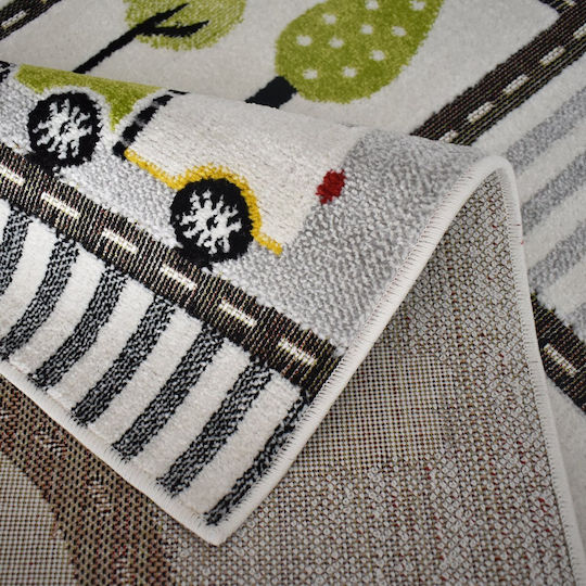 Saray Home Kids Synthetic Rug 3d City Adventure 133x170cm