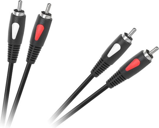 2RCA-2RCA кабел 5.0м Cabletech Eco-line