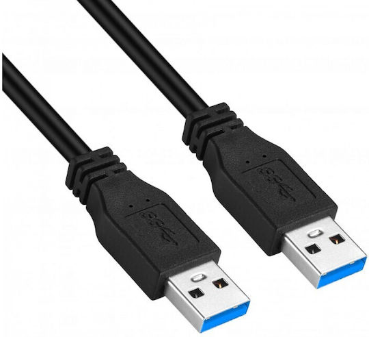 Techly USB 2.0 Cable USB-A male - USB-A male 2m