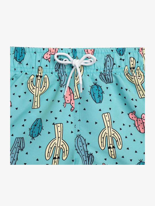 Funky Kids Swimwear Swim Shorts Turquoise