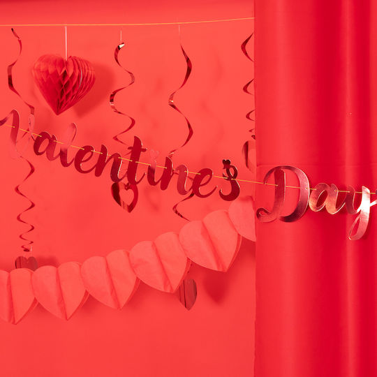 Papier Foil Girlande Valentinstag