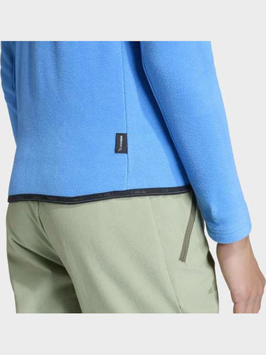 Αθλητική Παιδική Ζακέτα Fleece Μπλε Full-zip