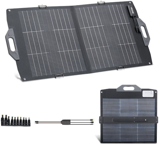 Vevor Klappbarer Doppelter Solar Ladegerät 100w Mc4 Usb-c & Qc3.0 Power Stations