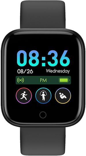 Eko Smartwatch με Παλμογράφο (Μαύρο)