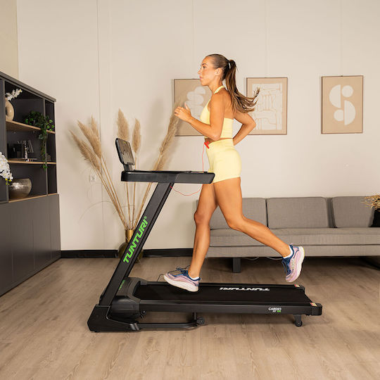 Tunturi 3hp Electric Foldable Treadmill for User up to 130kg