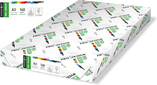 Rey Pro Design Printing Paper A3 160gr/m² 250 sheets