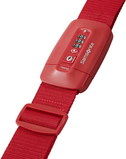 Samsonite Koffergurt Rot