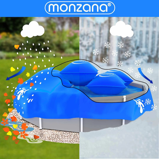 Monzana Accesorii pentru piscină 240x200cm Albastru