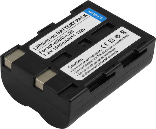 Avizar Battery Minolta Camera Np-400 Li-ion 7.4v 1500mah 11.1wh Black
