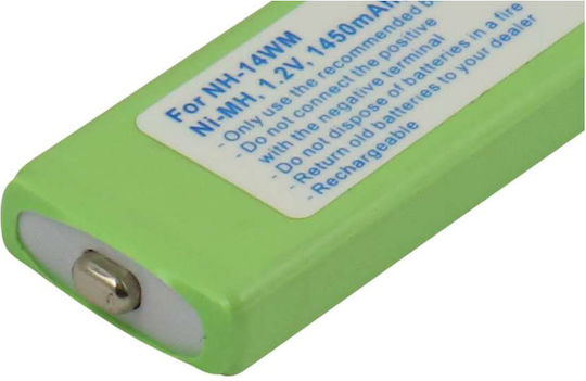 Avizar Battery Cd Walkman Discman Sony 1.2v 1450mah Compatible Nh-14wm Green