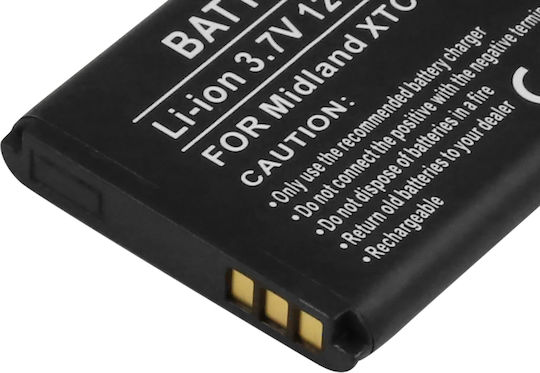 Baterie Avizar Midland Xtc 350 Cameră Li-ion 3.7v 1200mah 4.4wh Neagră