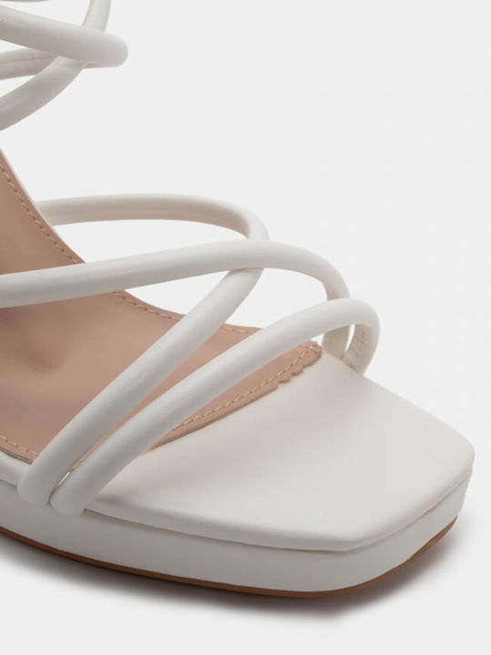 Sandalen Weiß