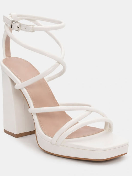Sandalen Weiß