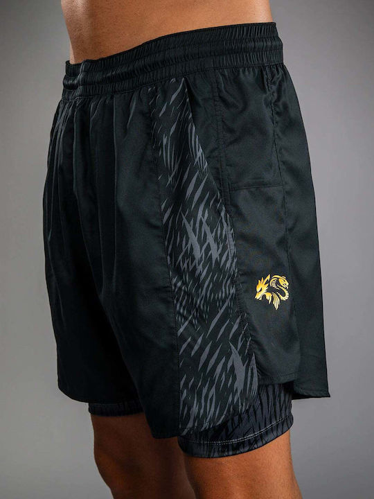 Sportliche Herrenshorts Black/grey