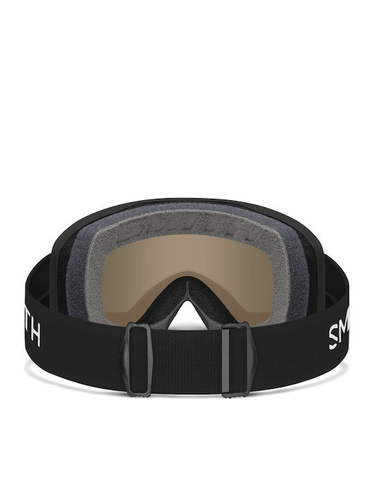 Smith Μάσκα Σκι & Snowboard Ενηλίκων Μαύρη με Φακό Καθρέπτη σε Μαύρο Χρώμα Smith Μάσκα Σκι & Snowboard Ενηλίκων Μαύρη με Φακό Καθρέπτη σε Μαύρο Χρώμα