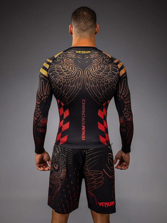 Venum Ανδρική Μακρυμάνικη Μπλούζα VENUM-05845-100 για Jiu-Jitsu Μαύρη