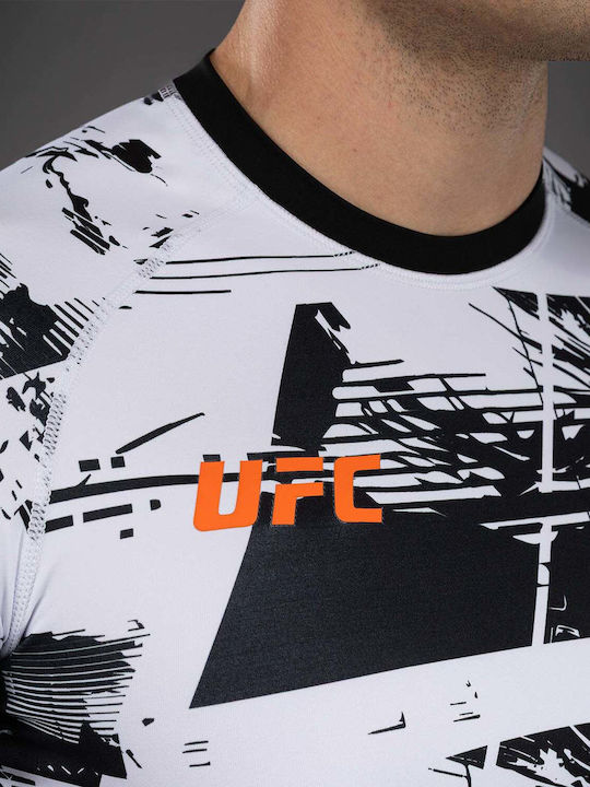Venum Ανδρική Κοντομάνικη Μπλούζα VNMUFC-00431-108 για Jiu-Jitsu / MMA Λευκή