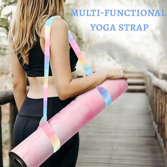 Yoga Mat Carrier & Stretching Strap Niyamas Multicolour