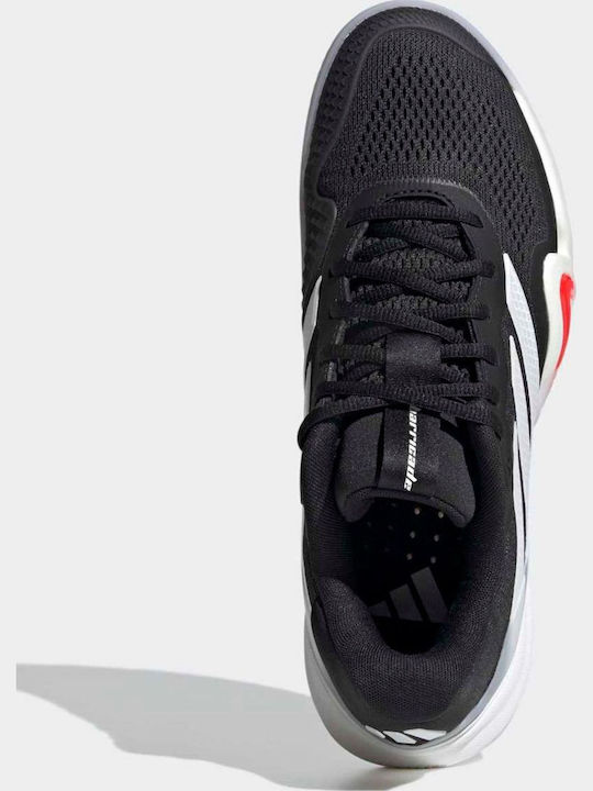 adidas Barricade Tennisschuhe Tongelände Schwarz adidas Barricade Tennisschuhe Tongelände Schwarz